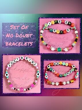 No Doubt bracelets